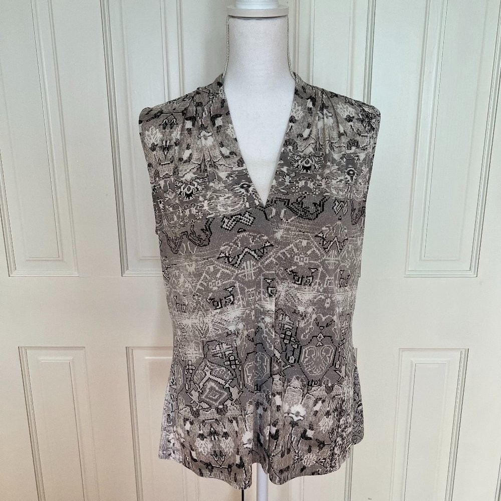 Sleeveless V neck Calvin Klein Blouse
